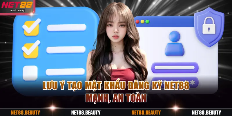 Lưu ý tạo mật khẩu đăng ký NET88 mạnh, an toàn